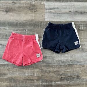 Osh Kosh sweatshorts - set of 2